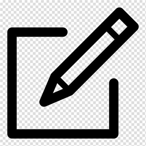 Computer Icons Editing Pencil Icon Transparent Background Png Clipart