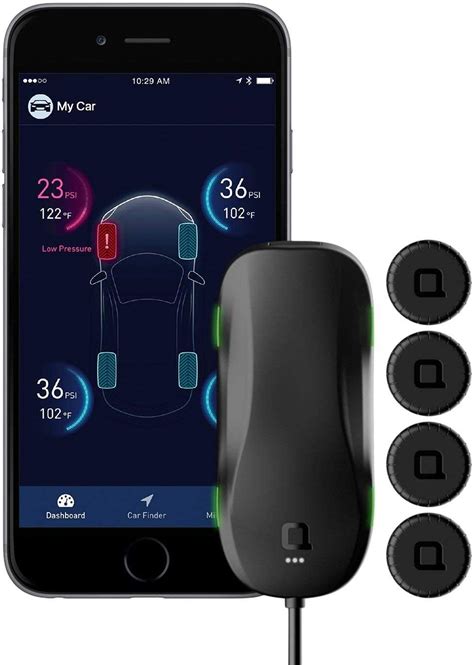 Buy Nonda Zus Accuratetemp® Smart Tire Safety Monitor Tpms With App