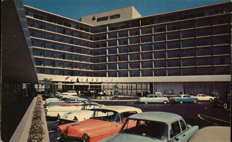Beverly Hilton Hotel Beverly Hills Ca Postcard