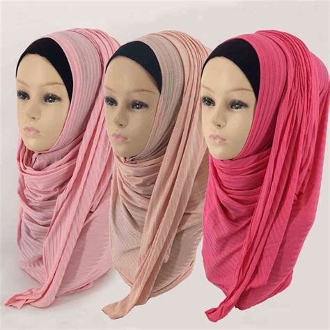 New Softy Muslin Scarf Strip Islamic Long Headscarfs Shawl Wraps Cm Can Choose The