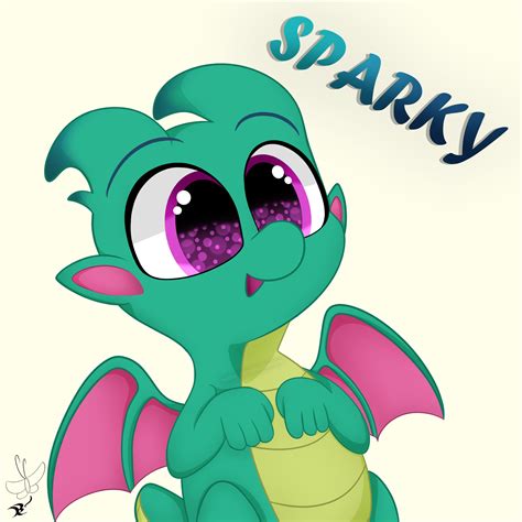 2866686 Safe Artistdaftramms Sparky Sparkeroni Dragon G5 My