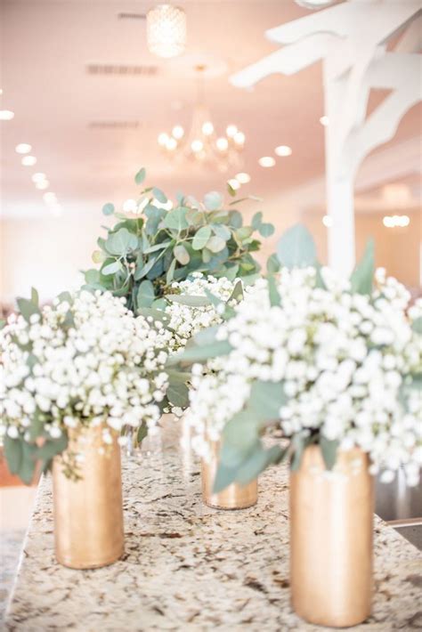 20 Save Money Babys Breath Wedding Centerpieces