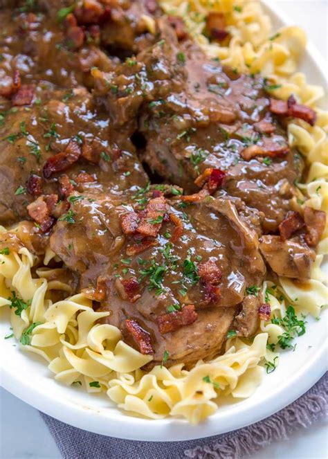 Make the most of pork chops with these easy, versatile, and delicious recipes and preparations, including slow. Slow Cooker Smothered Pork Chops - Kevin Is Cooking