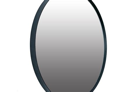 nowoczesne lustra lustro okrągłe ruota czarne metalowa rama średnica 120 cm loft cena