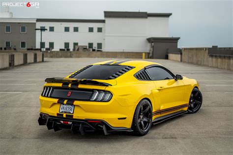 Triple Yellow Mustang Ecoboost Gets A New Color Combo Sporting Project