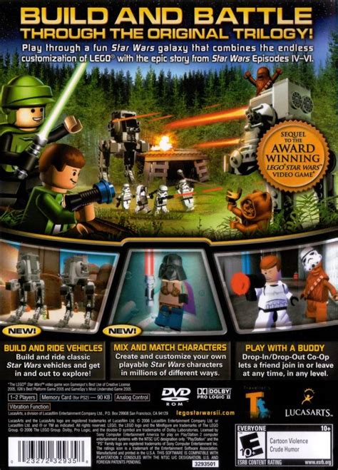 Lego Star Wars Ii The Original Trilogy Box Shot For Pc Gamefaqs