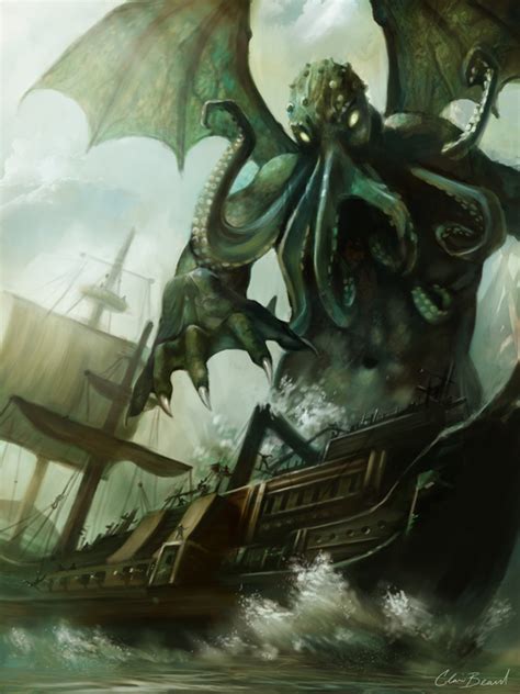 Epic Cthulhu Design Inspirations Illustrations Artwork From