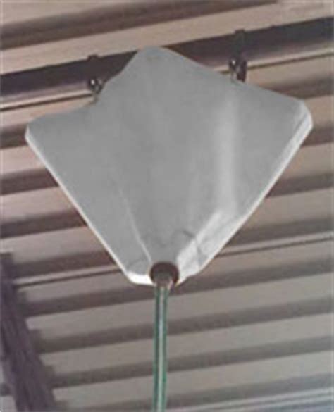 Ceiling panel with a drain. Drain Tarps | Heavy Duty Ceiling Leak Diverters | THOR Tarp