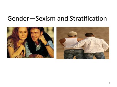 Ppt Gender—sexism And Stratification Powerpoint Presentation Free Download Id2736903