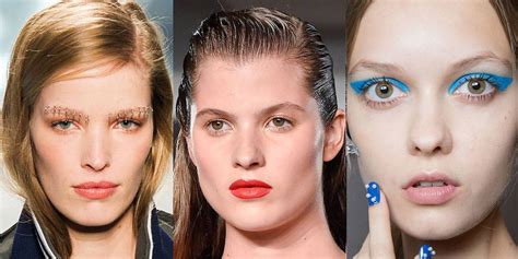 The Top Hair And Makeup Trends From New York Fashion Week Spring 2015 Beauty Trends