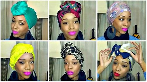 how to tie a headscarf black women s natural hair styles a a h v