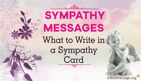 Sympathy Messages And Quotes What To Write In A Sympathy Card