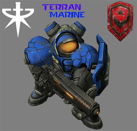 Starcraft 2 Terran Marine Hd By Hammerthetank On Deviantart