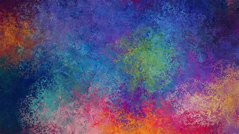 Download Wallpaper 1920x1080 Texture Colorful Splatters Full Hd