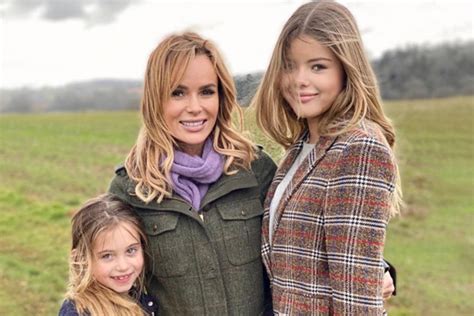 Amanda Holden Shares Rare Picture Of Lookalike Daughters On Weekend Break To The Cotswolds The