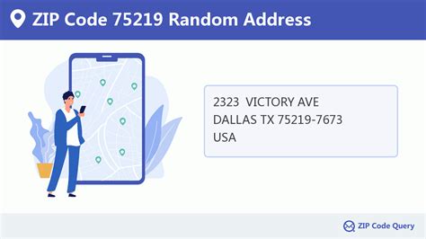 Random Addresses In Zip Code 75219 Texas United States Zip Code 5