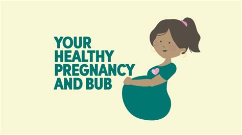 Your Healthy Pregnancy Australian Government Department Of Health And
