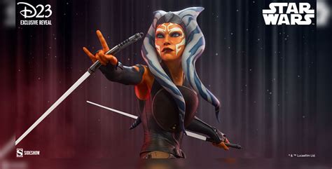 Exclusive Reveal New Ahsoka Tano Figure By Sideshow D23