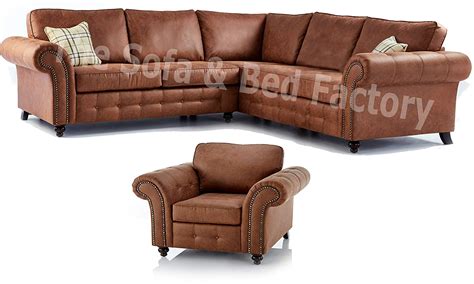 Pearl large corner unit including drinks. Oakridge Extra Large 5 Seater Tan Leather Corner Sofa 2 ...