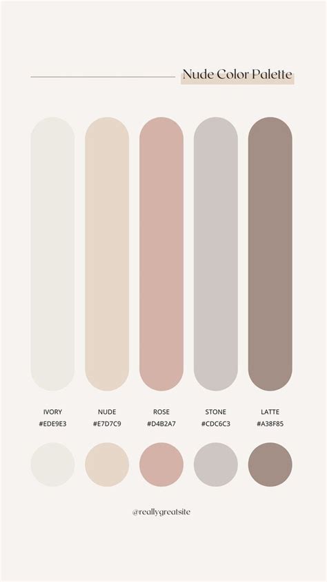 Nude Color Palette Instagram Story Templates By Canva Pantone Colour