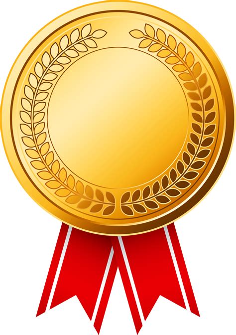 Gold Medal Award Medal Png Clipart Royalty Free Svg P