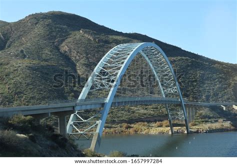 Roosevelt Lake Bridge Arizona Stock Photo 1657997284 Shutterstock