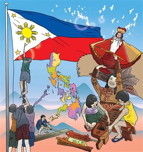 The Republic Of The Philippines A Nation Of 7107 Islands With A Total