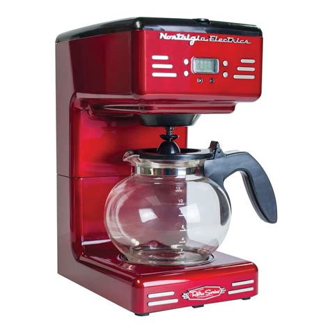 Nostalgia 12 Cup Coffee Maker Rcof120 The Home Depot