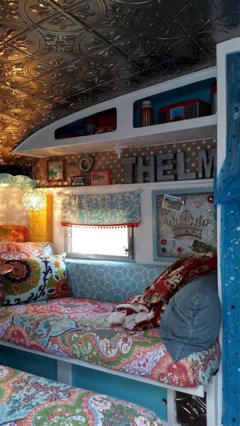 30 Fabulous Rvs And Camper Van Interior Design Ideas Vintage Camper