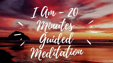 20 Minutes Guided Meditation Youtube
