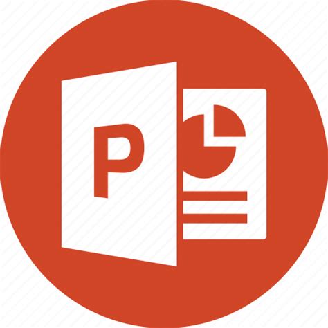 Powerpoint Icon Download On Iconfinder On Iconfinder
