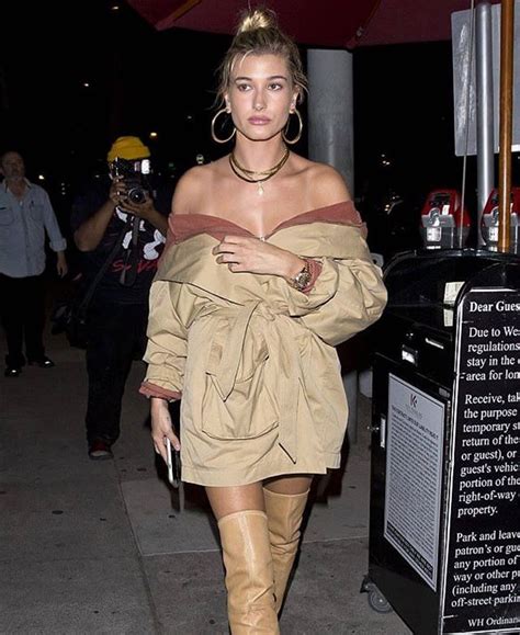 Hailey Bieber Showing Us How To Wear The Military Style Dress Love Haileybieber Military