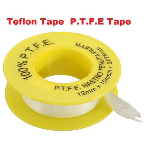 White PTFE Tape 12mm X 10m X 0 075mm Shopee Singapore