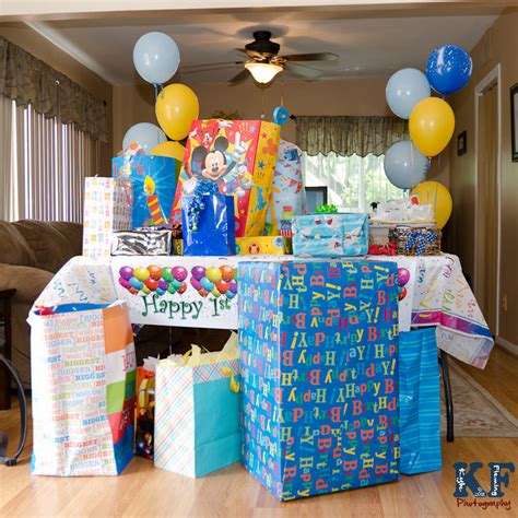 Unboxing our kid's presents while he naps. 1st Birthday Cake Smash