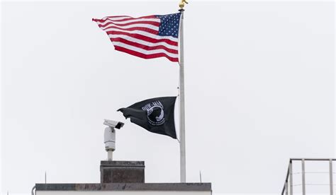 Powmia Flag Returns Atop White House After Nearly A Year Washington