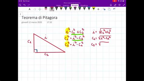 Il Teorema Di Pitagora Introduzione Youtube