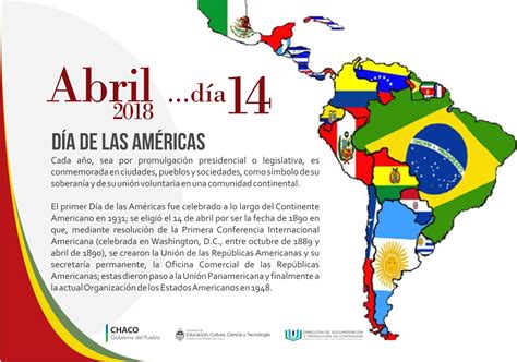 DirecciÓn De DocumentaciÓn Y ProducciÓn De Contenidos 14 De Abril DÍa De Las AmÉricas