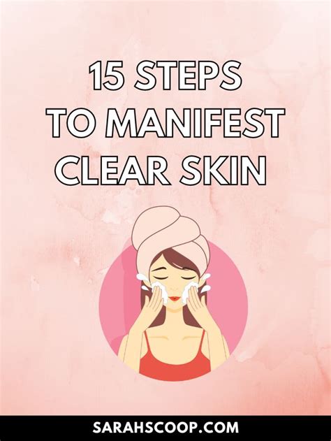 How To Manifest Clear Skin In 15 Steps Sarah Scoop