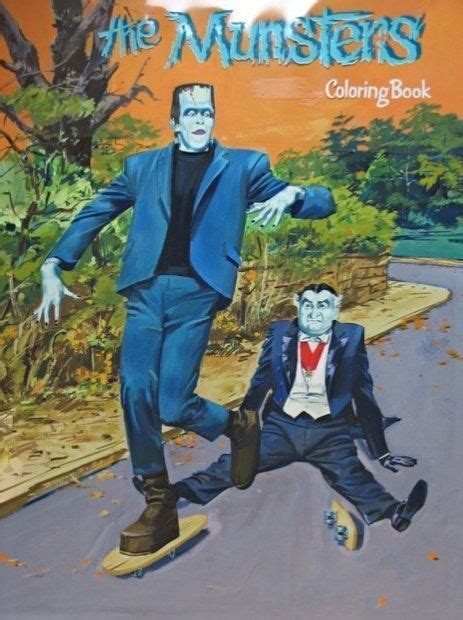 Munsters Coloring Book The Munsters Vintage Coloring Books The Munster
