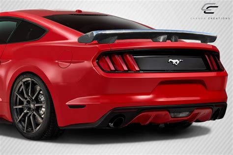 Carbon Fiber Wing Spoiler Body Kit For 2015 Ford Mustang 2dr 2015