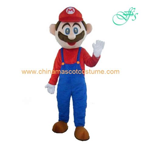 Super Mario Mascot Costume For Adults