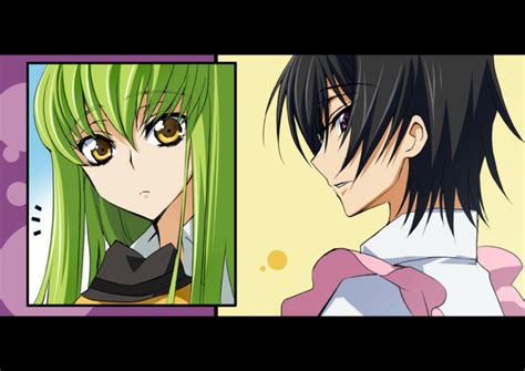 Safebooru C C Cc Cheese Kun Code Geass Creayus Green Hair Lelouch