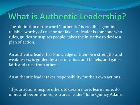Ppt Authentic Leadership Powerpoint Presentation Free Download Id
