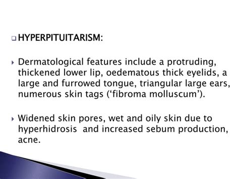 Skin Or Dermatological Manifestations Of Endocrine Diseases Ppt