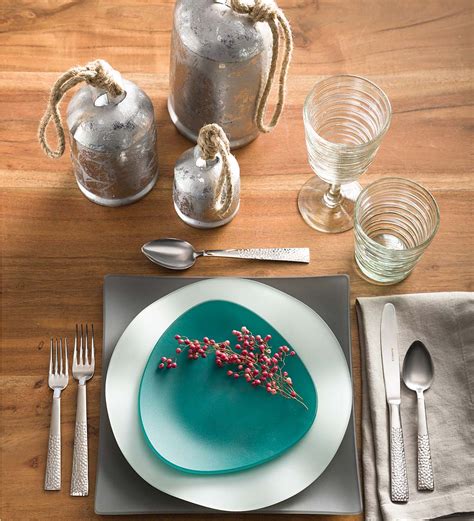 Seaglass Recycled Glass Dinnerware The Complete Collection For The Table Kitchen Dining