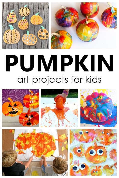 16 Creative Pumpkin Art Projects For Kids Fantastic Fun And Learning