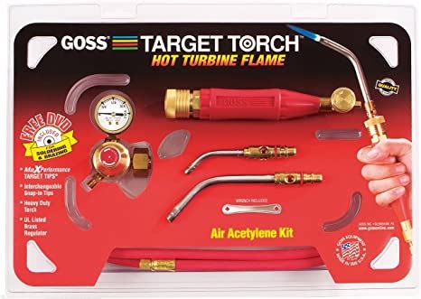 Goss Kx B Soldering Brazing Torch Kit For B Acetylene Tanks With Ga