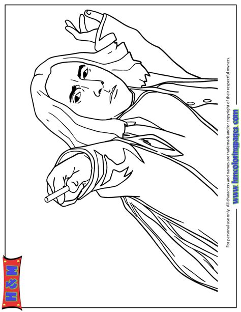 Harry Potter Coloring Pages Draco Malfoy Coloring Home