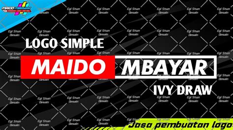 Logo Ivy Draw Simple Maidombayar Part1 Youtube