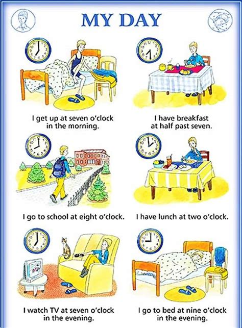 Useful English Phrases to Describe Your Daily Routines - ESLBuzz ...